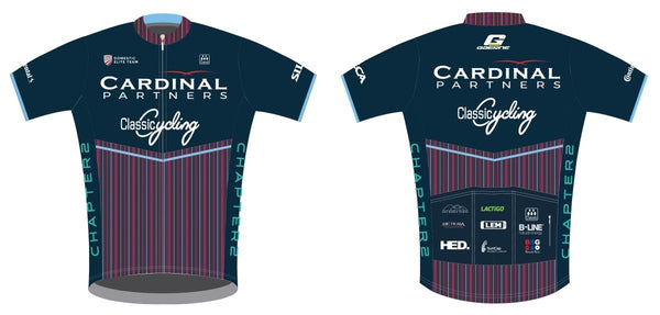 2022 Cardinal - Classic Cycling Women's Ice Pro Jersey - Navy