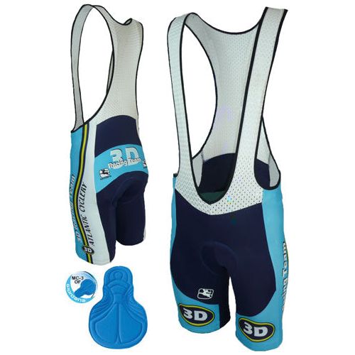 Giordana 3D Racing Bib Shorts - MC-3 Chamois - Classic Cycling