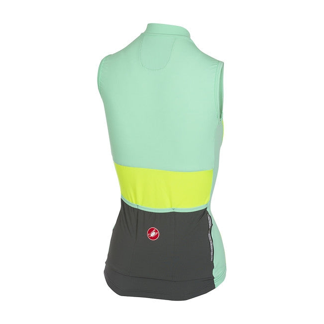 Castelli Women's Protagonista Sleeveless - Green - Classic Cycling