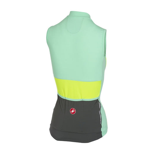 Castelli Women's Protagonista Sleeveless - Green - Classic Cycling
