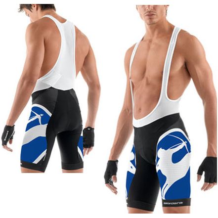 Giordana Silverline Euro Fit Bib Shorts Trade BLUE - Classic Cycling