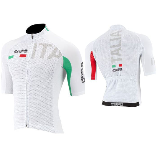 Capo SC-12 Jersey White - Classic Cycling