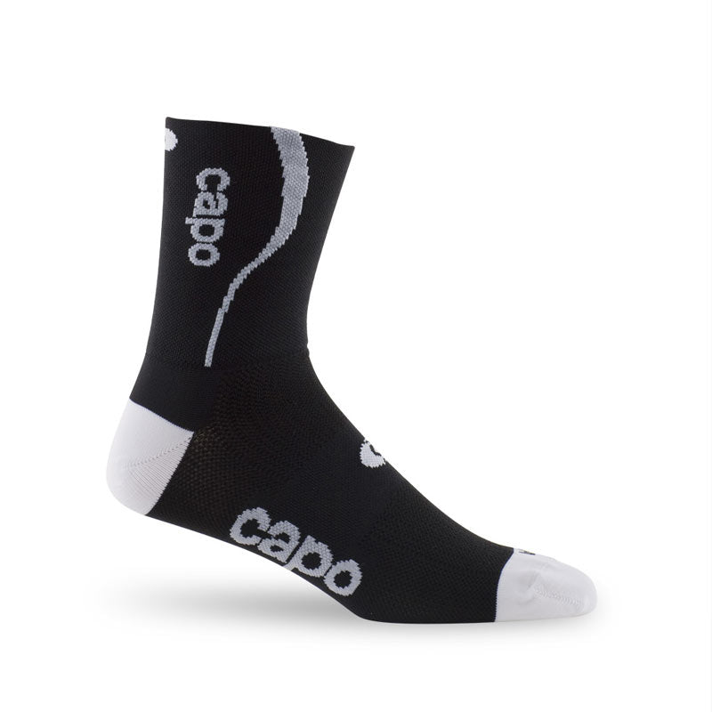 Capo Euro Web Skinlife Sock, Black - Classic Cycling