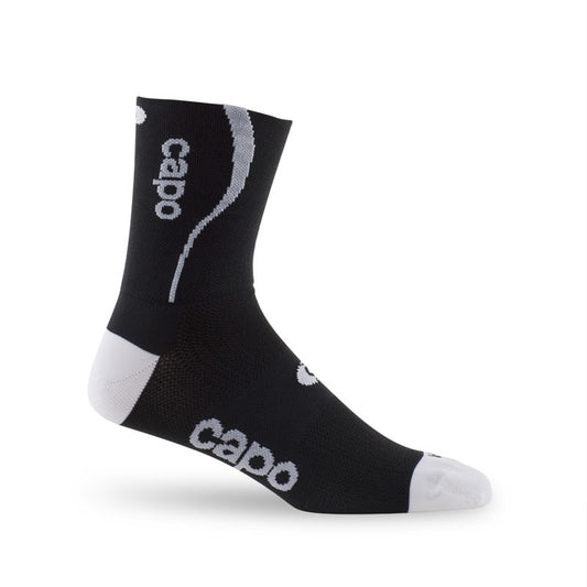 Capo Euro Web Skinlife Sock, Black - Classic Cycling