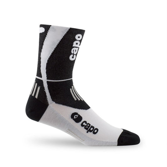 Capo Resistex Carbon Sock, Black - Classic Cycling