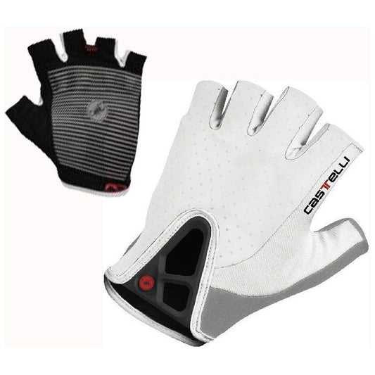 Castelli S.Tre Cycling Glove - White - Classic Cycling