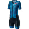 Castelli Women's Free Sanremo 2 W Suit Shor - Multicolor Marine Blue - Classic Cycling