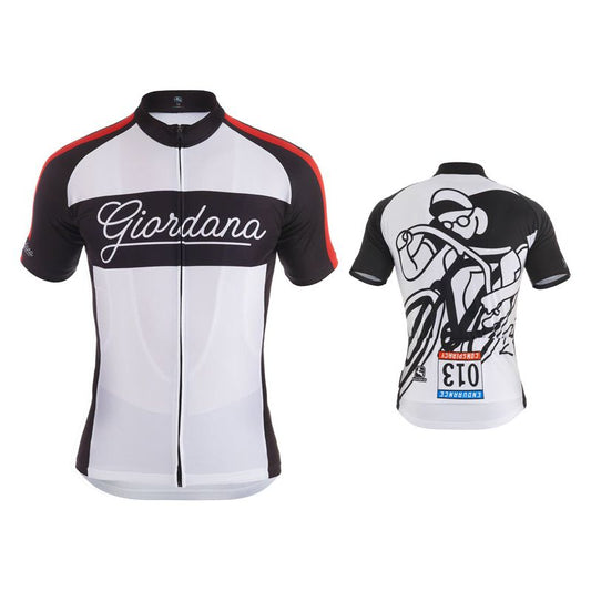 Giordana Vero Endurance Conspiracy Bomber Jersey Black - Classic Cycling
