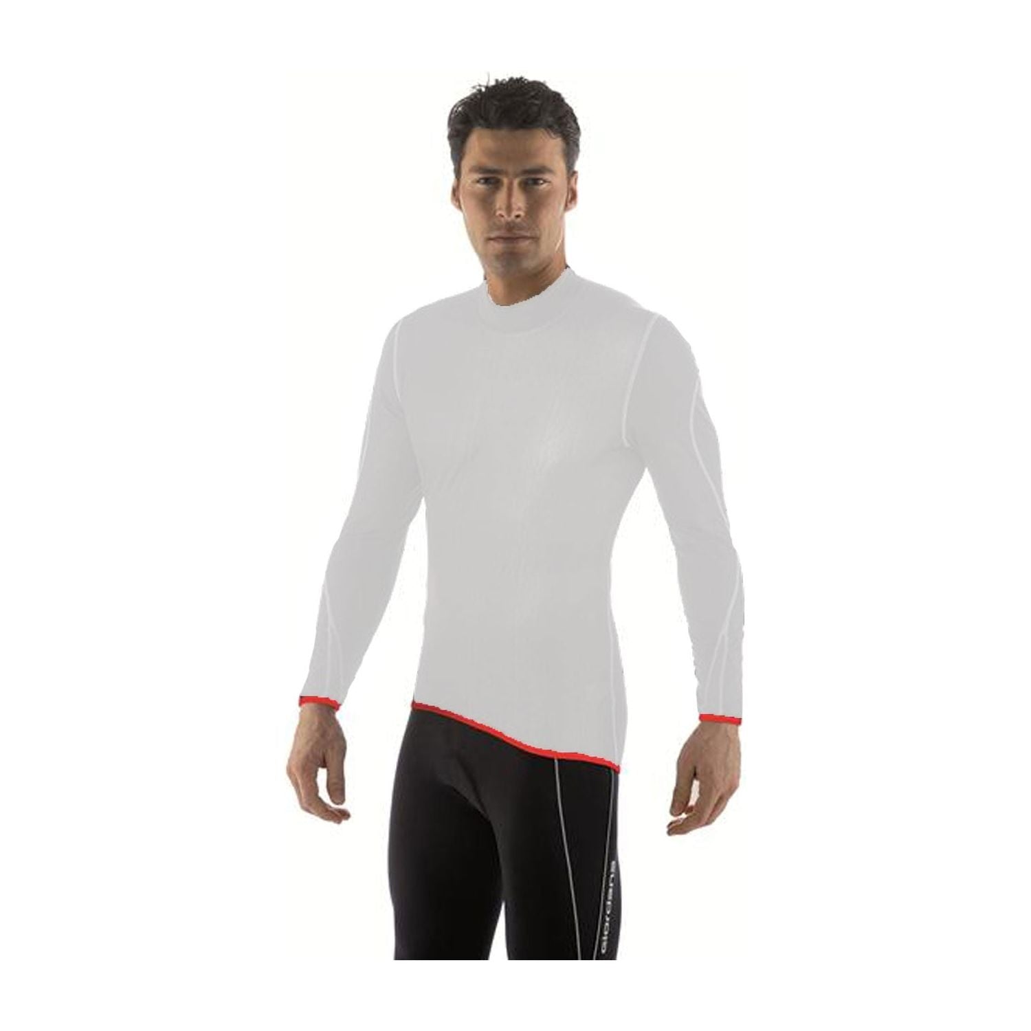 Giordana Wind Proof Base Layer White Long Sleeve - Classic Cycling