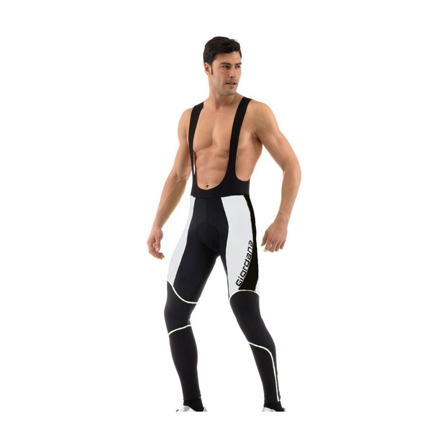 Giordana FR-C Trade Cycling Bib Tights "Predator" White - Classic Cycling