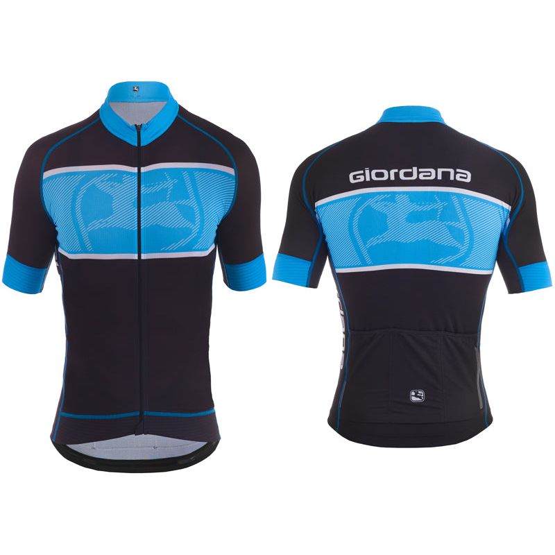 Giordana FR-C Short Sleeve Jersey "Maestro" Blue - Classic Cycling
