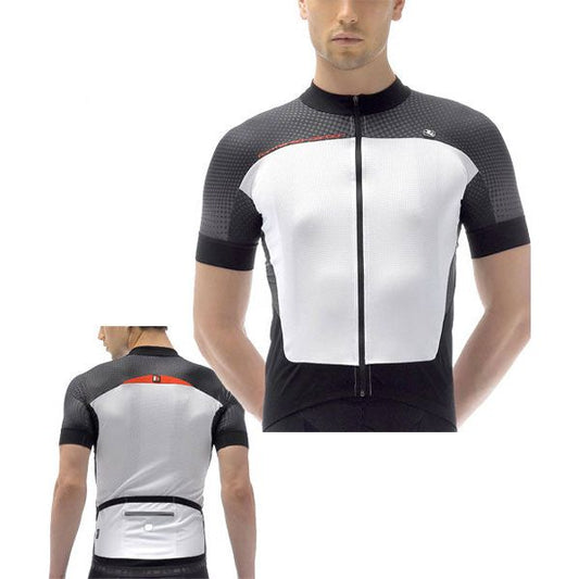 Giordana FRC Jersey Forma Red Carbon White & Black - Classic Cycling