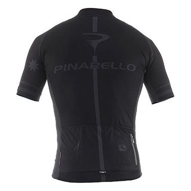 Giordana Pinarello FRC Stars Short Sleeve Jersey Black - Classic Cycling