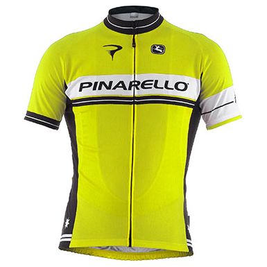 Giordana Pinarello Retro Stripe Vero Jersey Fluorescent - Classic Cycling