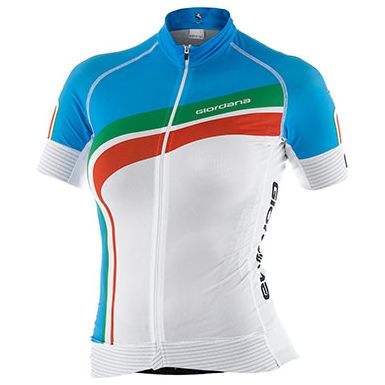 Giordana Womens FRC 'Flash' Short Sleeve Jersey - Blue - Classic Cycling