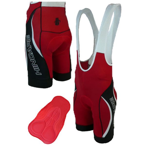 Hincapie Equipe Bib Short Red - Classic Cycling