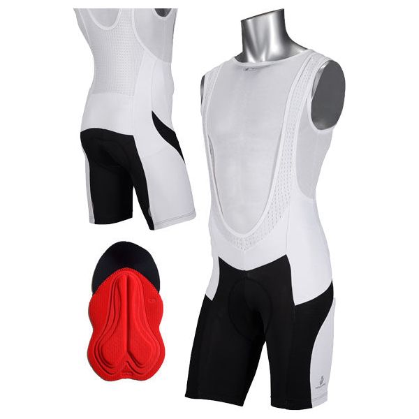 Hincapie Metric Bib Short - White - Classic Cycling