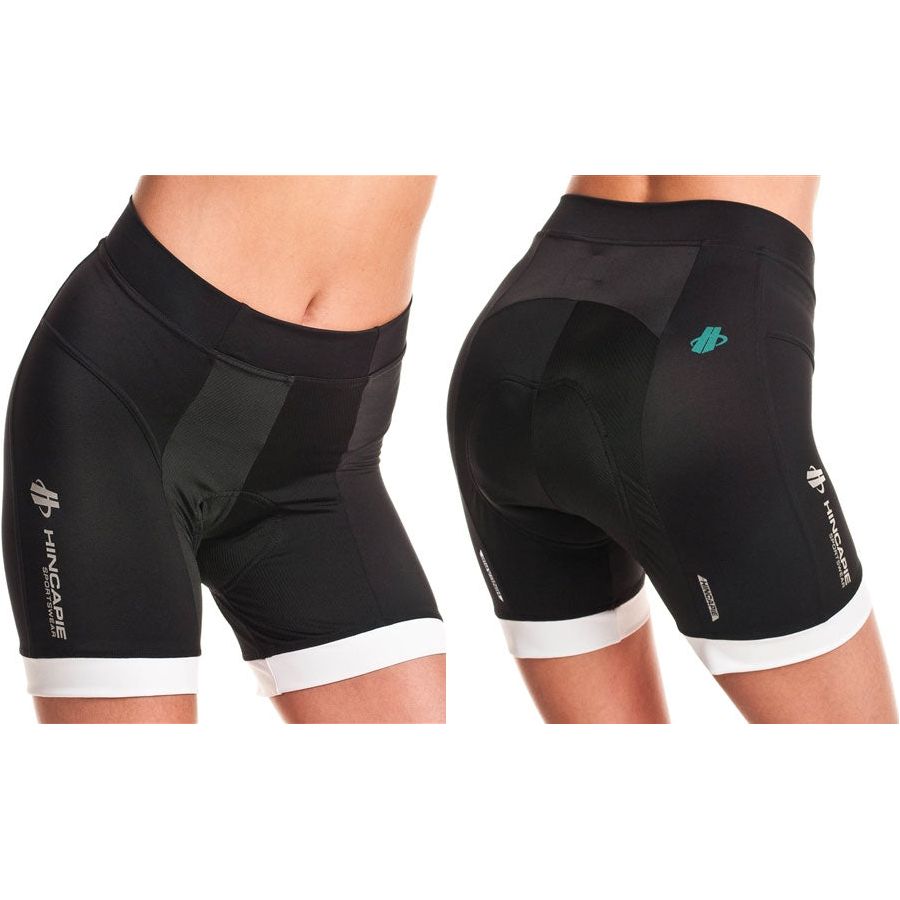 Hincapie Womens Power Shorts - White - Classic Cycling