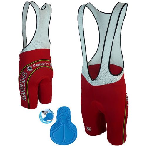 Giordana Maryland Bib Shorts - MC-3 Chamois - Classic Cycling