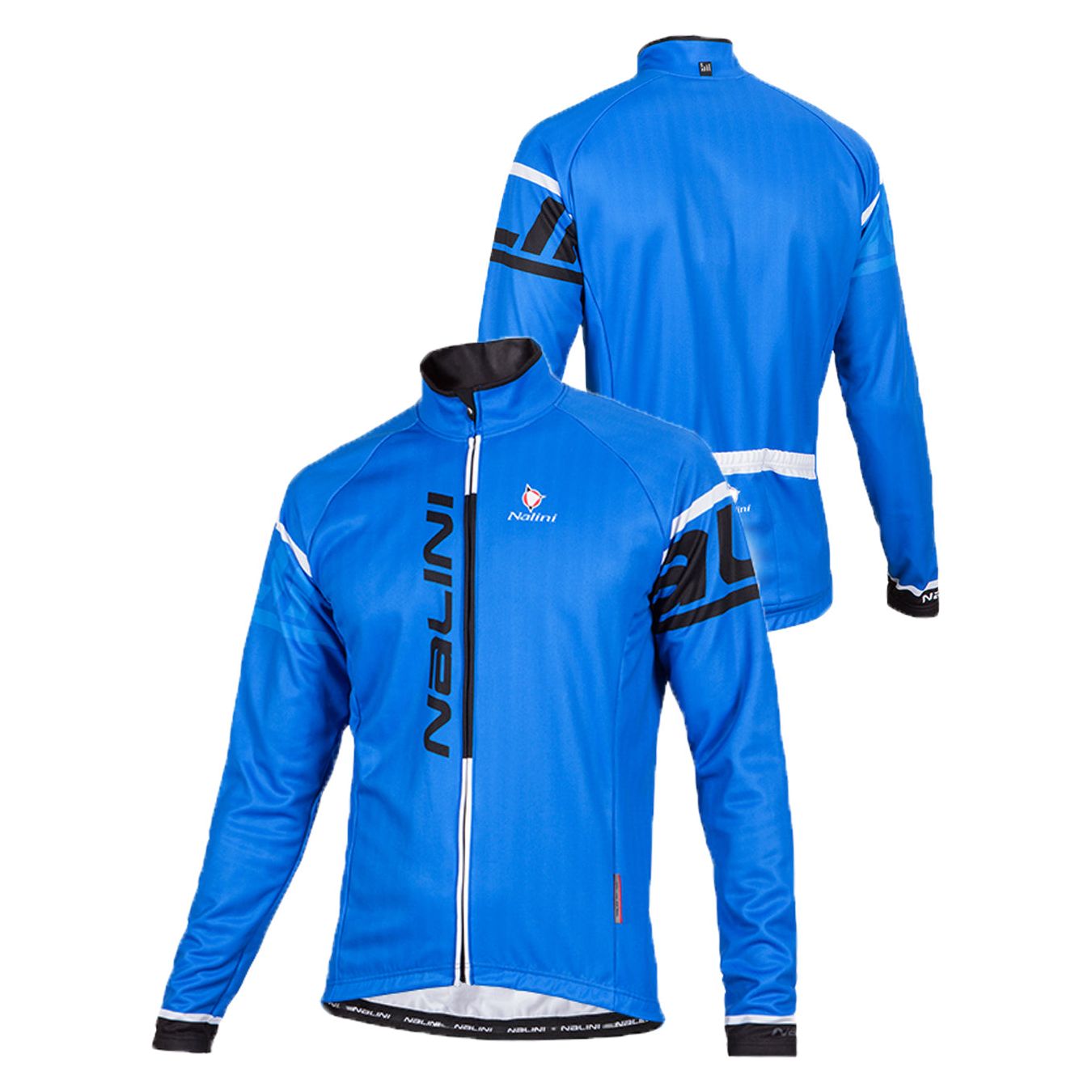 Nalini Logo TI Long Sleeve Jersey - Blue - Classic Cycling