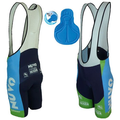 Giordana Nuvo Bib Shorts - MC-3 Chamois - Classic Cycling