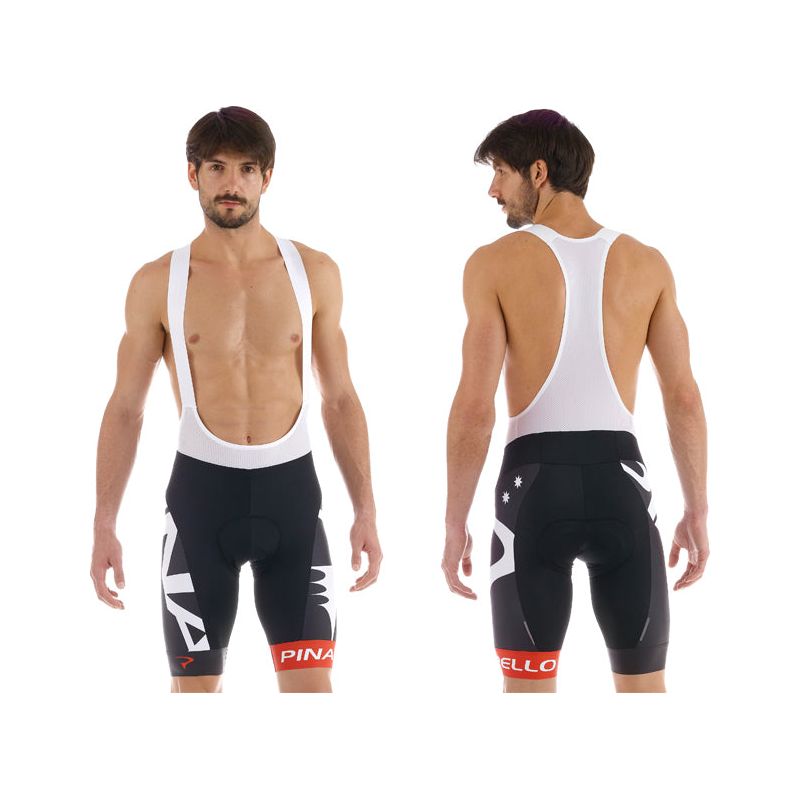 Pinarello Corsa Bib Shorts- Black - Classic Cycling