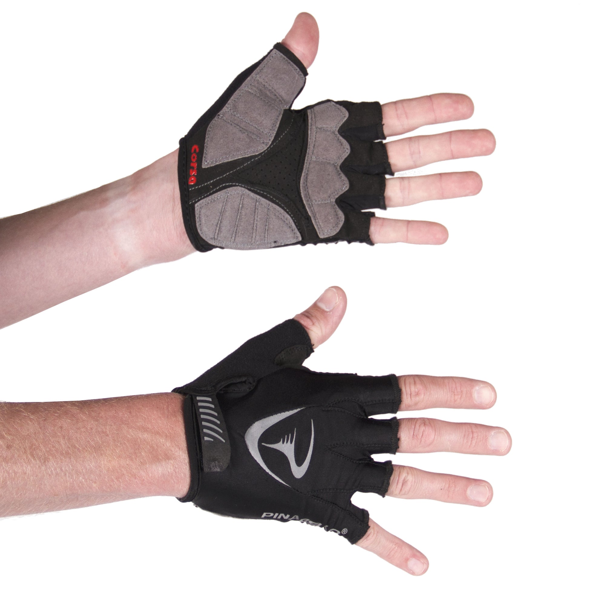 Pinarello Corsa Gloves  - Black - Classic Cycling
