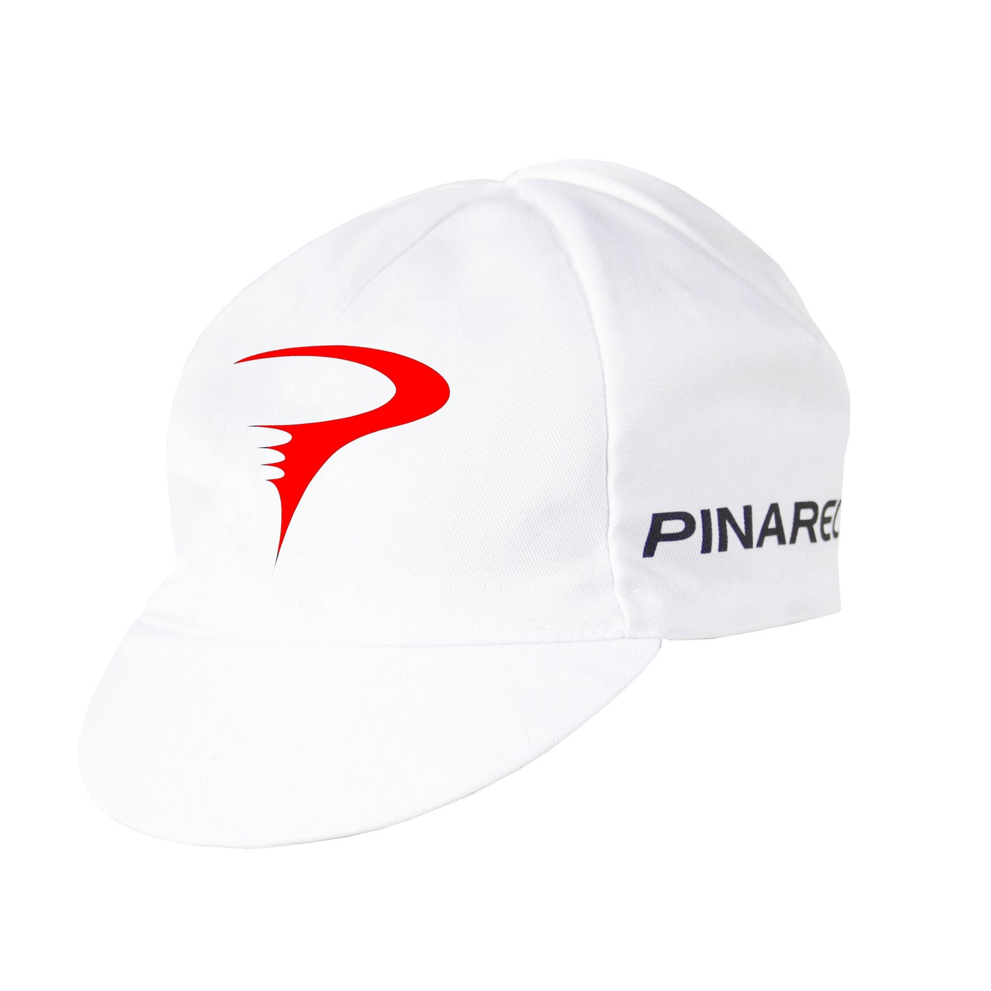 Pinarello Cotton Cycling Cap - White-Red - Classic Cycling