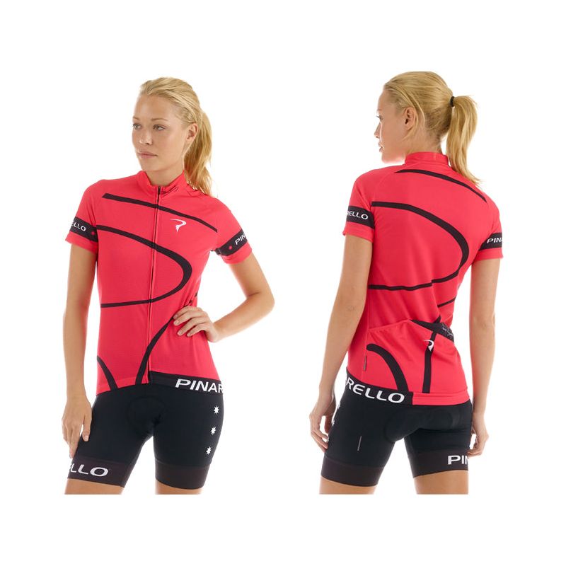 Pinarello Women's Mira Classics Jersey - Pink - Classic Cycling