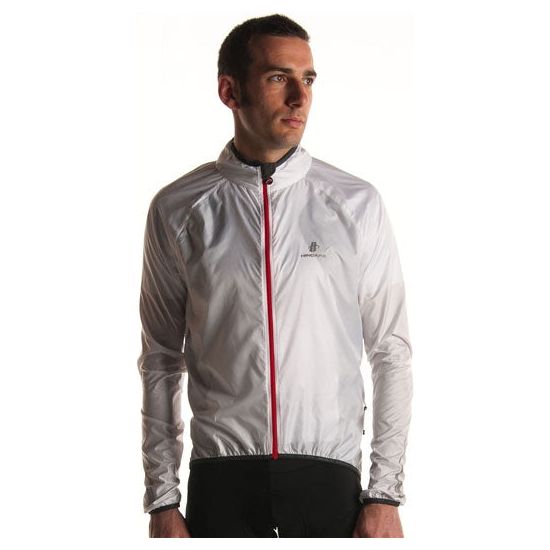 Hincapie Pocket Shell Cycling Jacket - White - XXL - Classic Cycling