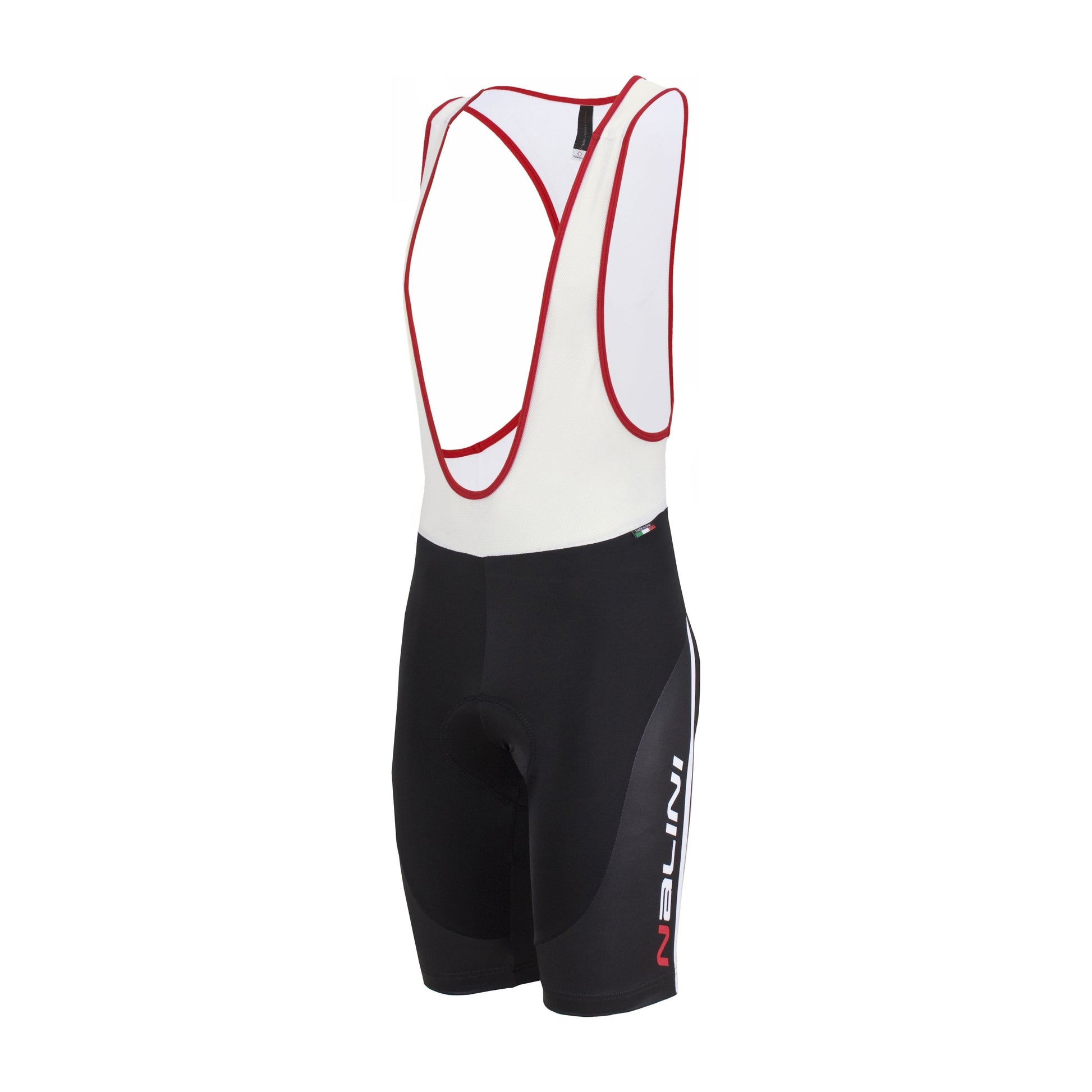 Nalini Sinello Bib Shorts - Black-Red - Classic Cycling