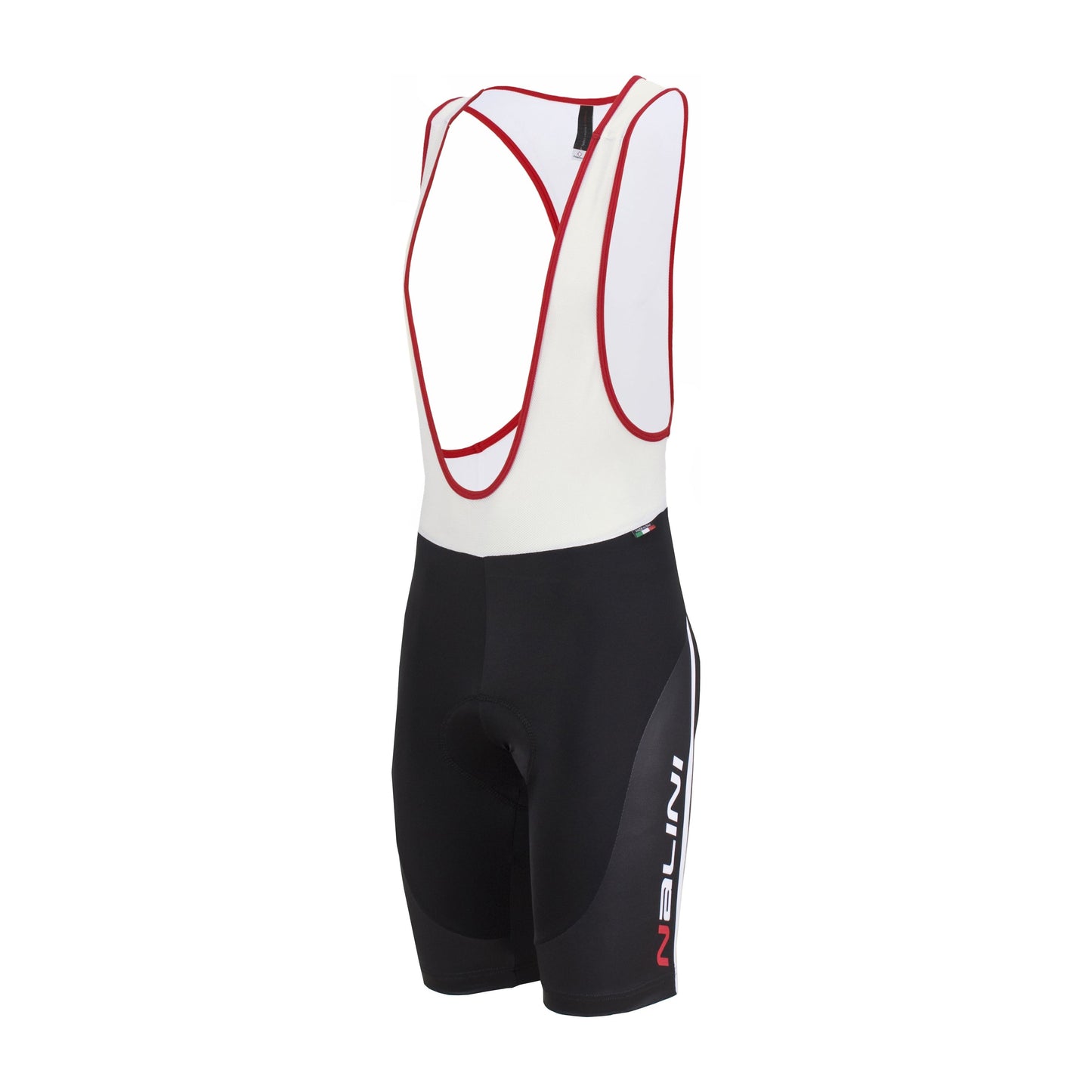 Nalini Sinello Bib Shorts - Black-Red - Classic Cycling