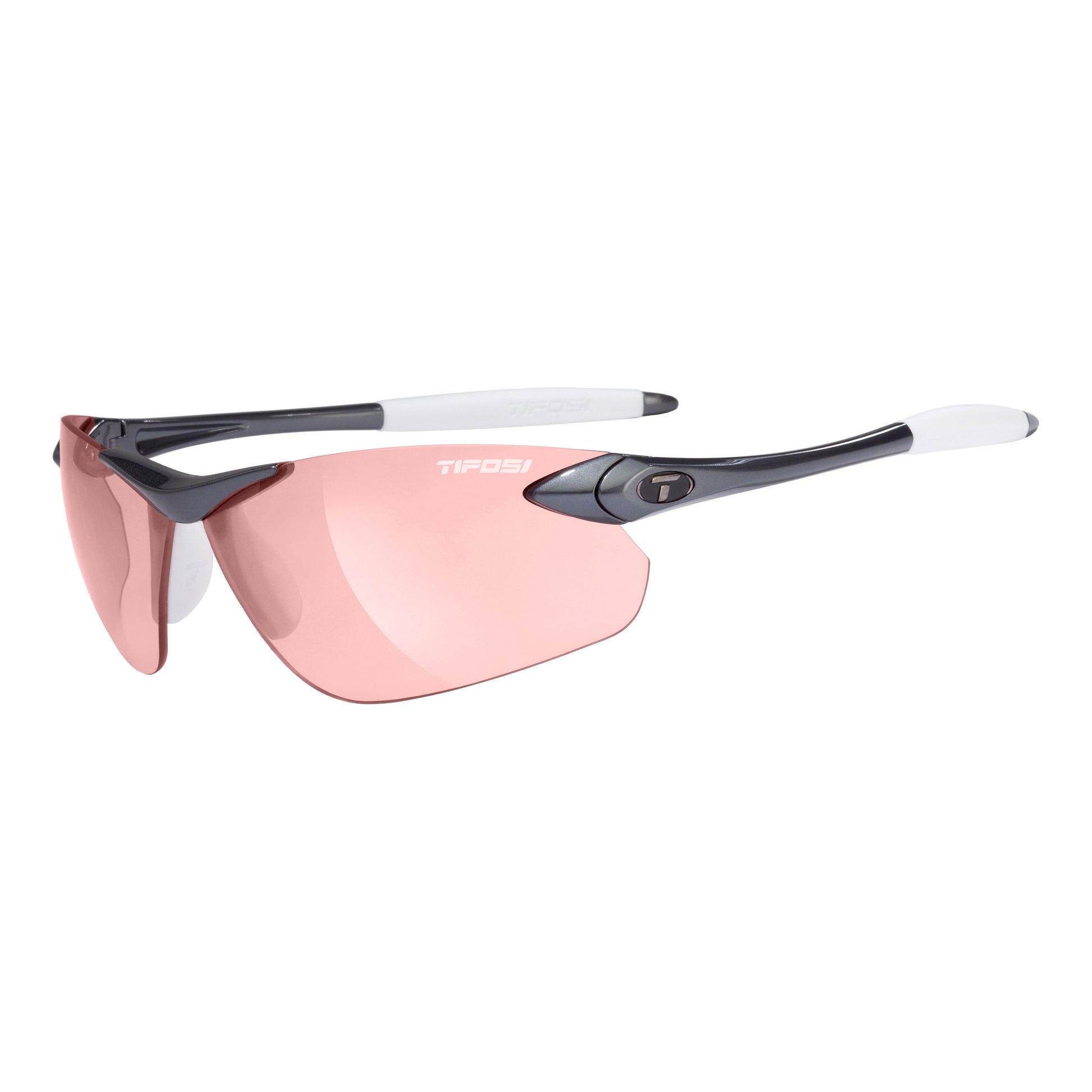 Tifosi Seek FC Sun Glasses - Metallic Silver - Fototec Lense - Classic Cycling