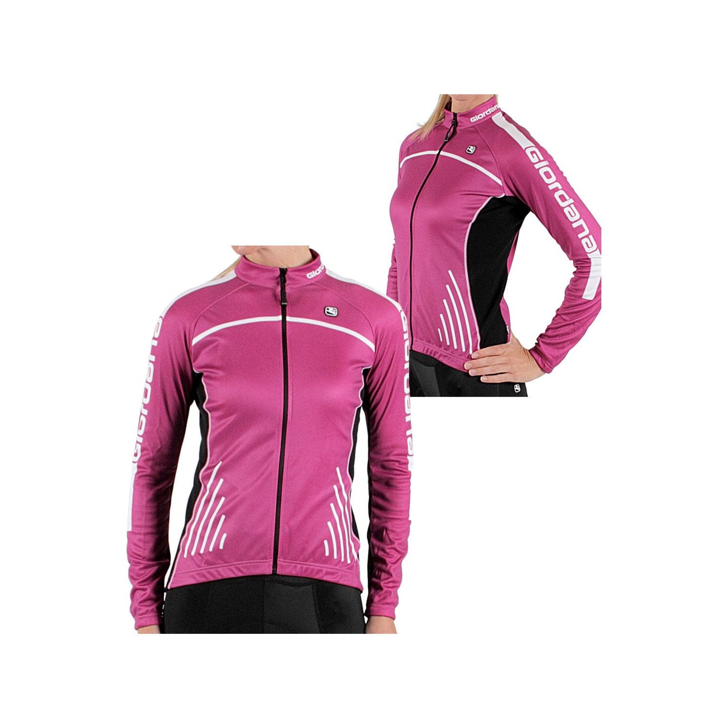 Giordana Silverline Women's Long Sleeve Jersey Purple - Classic Cycling