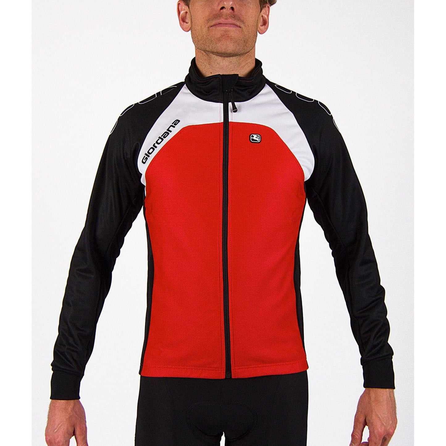 Giordana Silverline Thermal Cycling Jacket - Red - Classic Cycling