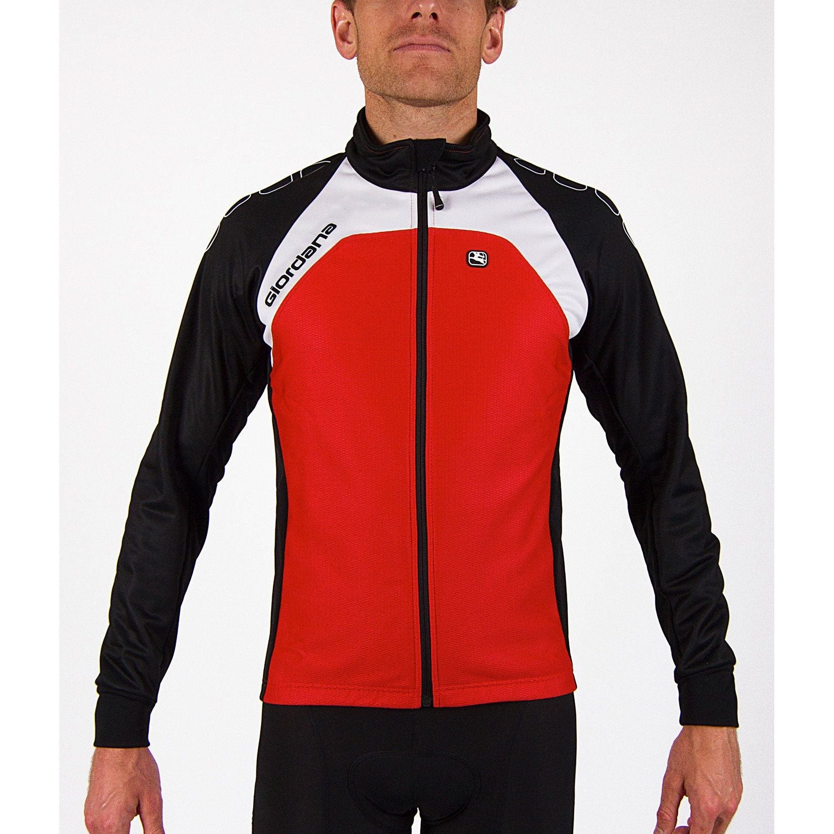Giordana Silverline Thermal Cycling Jacket - Red - Classic Cycling