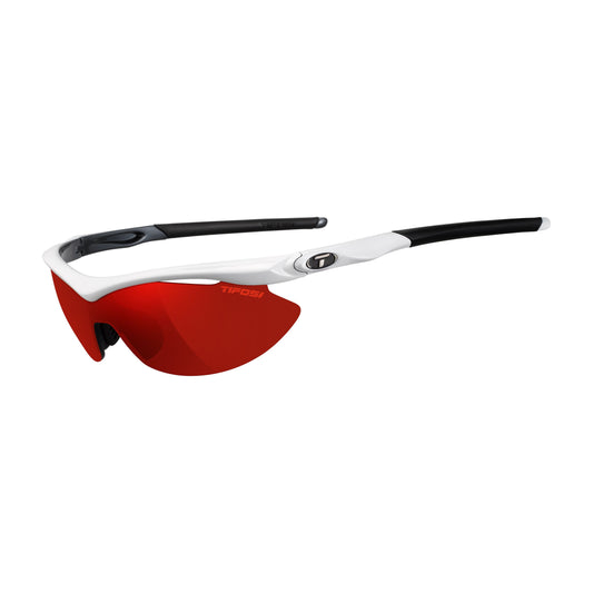 Tifosi Slip Sun Glasses - White-Gunmetal - Classic Cycling
