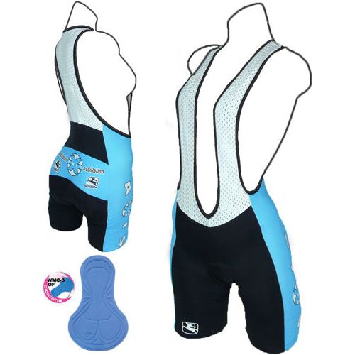 Giordana Womens Axis Cycling Bib Shorts - Blue - Classic Cycling