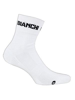 Bianchi Milano Asfalto Socks - White - Classic Cycling