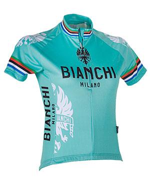 Bianchi Milano Eddi 1 Lady Short Sleeve Jersey - Celeste - Classic Cycling
