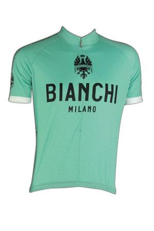 Bianchi Milano Pride Short Sleeve Jersey - Celeste - Classic Cycling