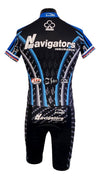 Biemme 2007 Navigators Team Short Sleeve Skin Suit with Russian Stripes on Sleeves - Classic Cycling