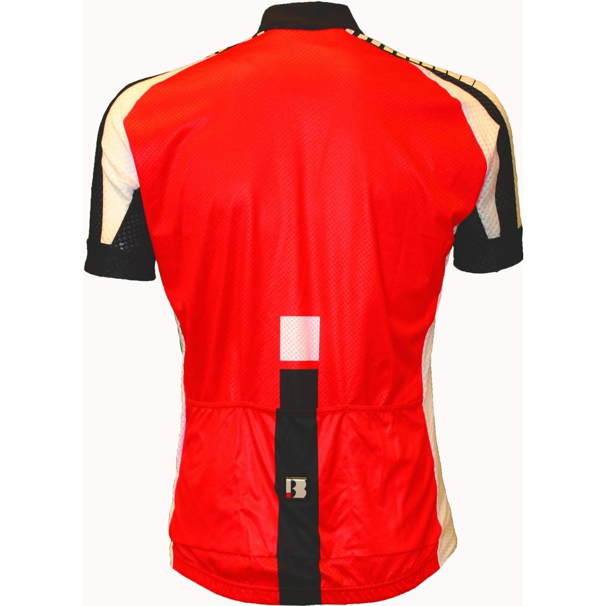 Biemme Moody Short Sleeve Jersey - Red-White-Black - Classic Cycling
