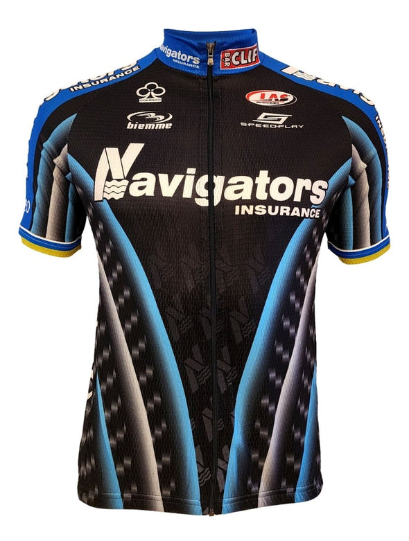 Biemme Navigators Team Jersey- Uzbekistan Sleeve Stripes - Classic Cycling