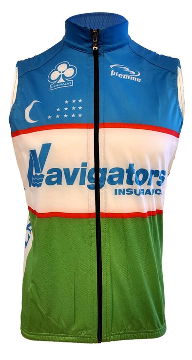 Biemme Navigators Team Wind Vest - Uzbekistan National Champion - Classic Cycling