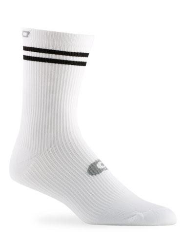 Capo Active 12 Compression Sock - White - Classic Cycling
