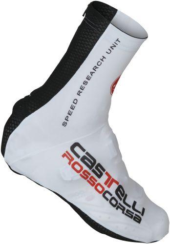Castelli Aero Race Shoe Cover DM - White - Classic Cycling