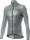 Castelli Aria Shell Jacket - Silver Gray - Classic Cycling