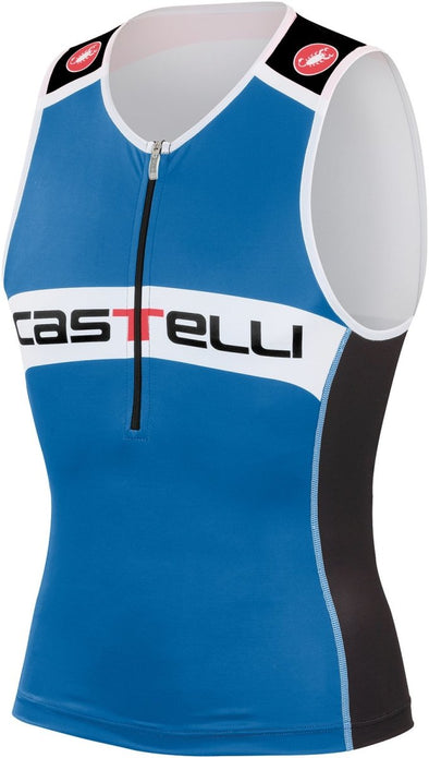 Castelli Core Tri Top - Drive Blue - Classic Cycling