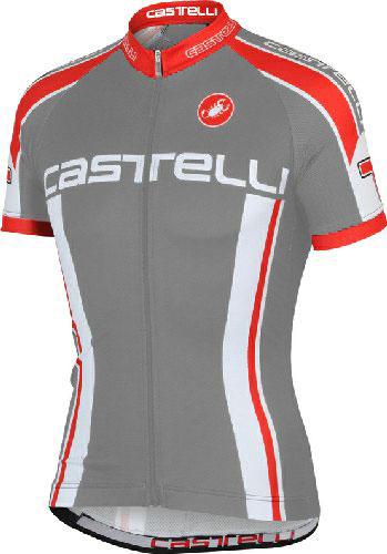 Castelli Cycling Jersey - Aprile Anthracite - Classic Cycling